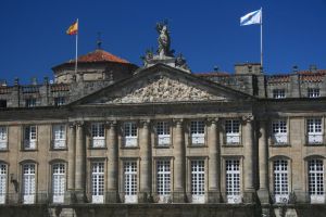 Palacio de Rajoy in Santiago de Compostela - Autoverhuur